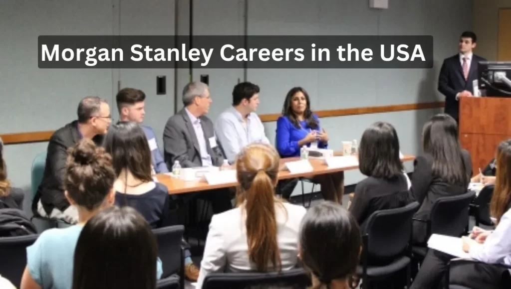 Morgan Stanley Careers in the USA